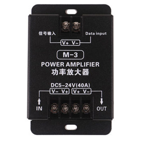 DC5-24V PWM LED Power Amplifier For Flexible LED Strip Light
